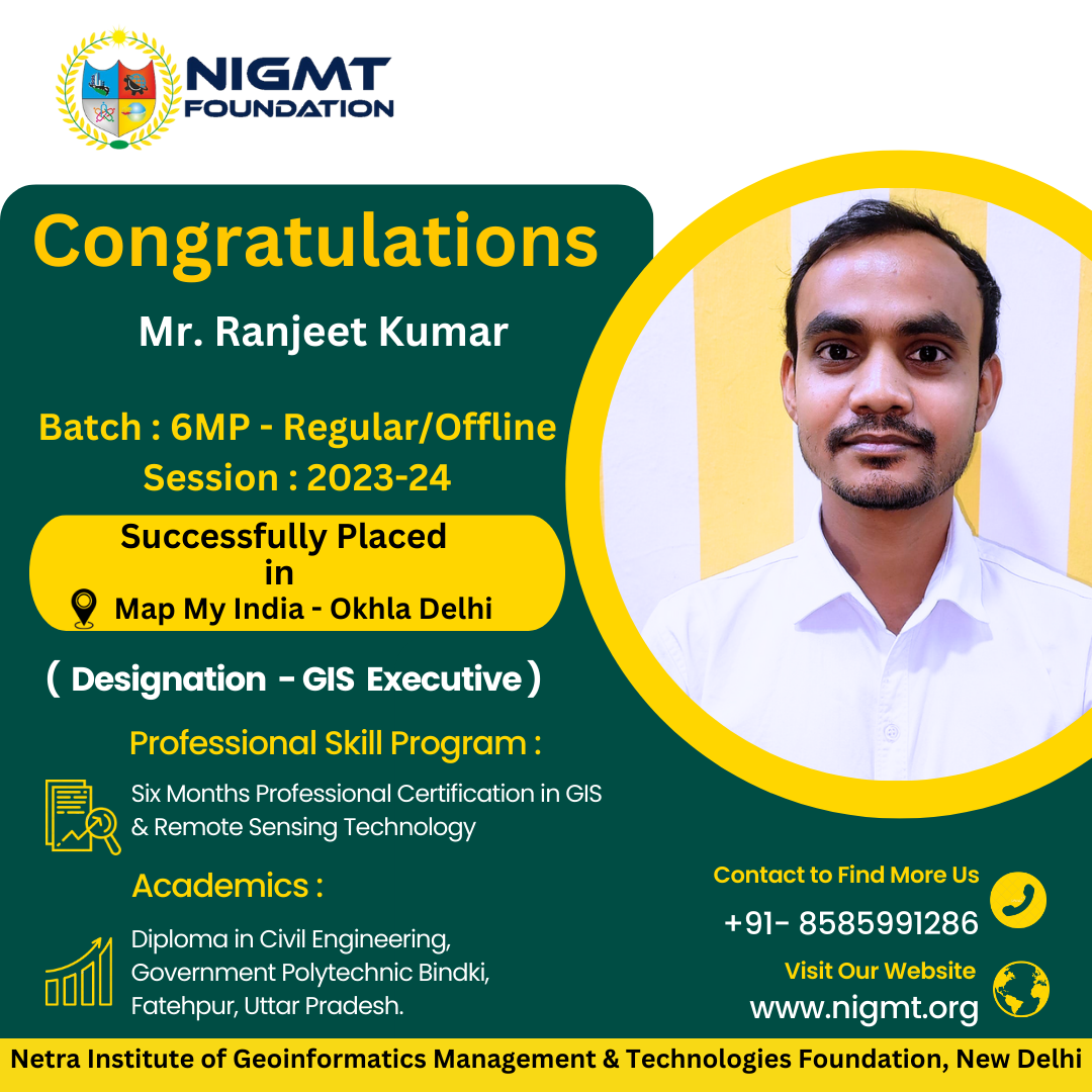 Student Placement - Ranjeet Kumar
